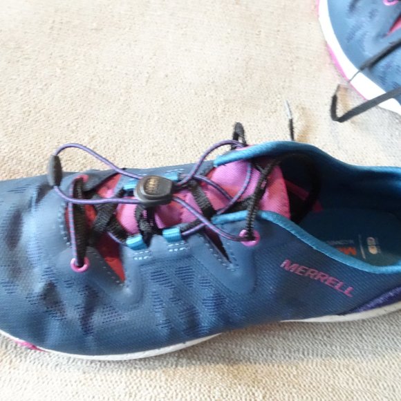 MERRELL Blue Wing Light weight‎ Slip-On Unifly Tennis Shoe Womens 9 M - Picture 7 of 7